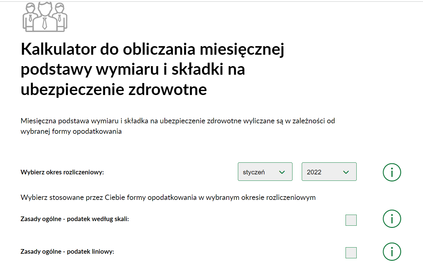 ZUS udostępnił kalkulator do obliczenia składki zdrowotnej 