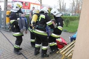 ćwiczenia przeciwpożarowe w międzyświeciu