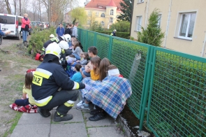 ćwiczenia przeciwpożarowe w międzyświeciu