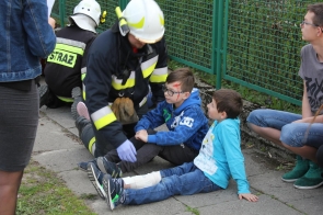 ćwiczenia przeciwpożarowe w międzyświeciu