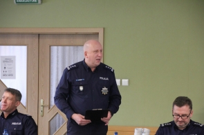 Komendant Powiatowy Jacek Stelmach