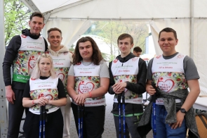 Łukasz Kadziewicz, Jerzy Mielewski (jako „jedynki”, czyli gwiazdy w  swoich sztafetach) oraz uczniowie ZST w Ustroniu: Weronika Bijok, Nataniel Sutor, Jakub Wałach oraz Jan Mrógała 