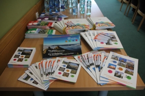 materiały promocyjne marki Śląska Cieszyńskiego