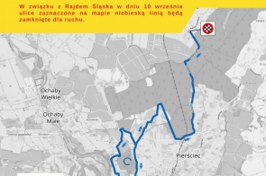 mapa rajdu Kiczyce