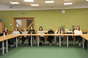 Uczniowie biorący udział w Olimpiadzie 