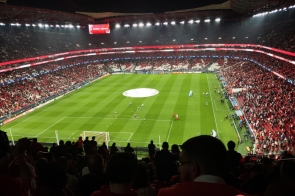 ZST w Ustroniu  z wizytą w Portugalii - widok na stadion