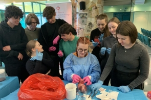 Uczniowie Osuchowskiego w Fundacji Kardiochirurgii w Zabrzu  