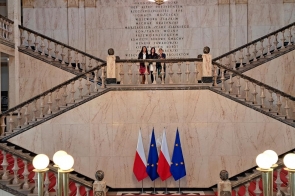 Wyróżnienie w konkursie filmowo-fotograficznym " ZOOM NA UNIJNE" dla uczennicy ZPSWR w Cieszynie 