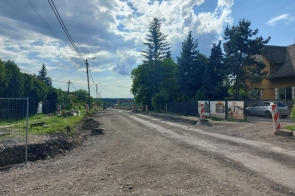 Robotnicy wrócili na plac budowy w Pogwizdowie! Plac budowy