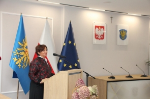 Przemówienie Starosty Cieszyńskiego Janiny Żagan
