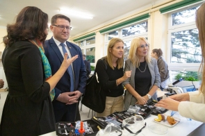 Otwarcie nowej pracowni w ZS im. W.Szybińskiego