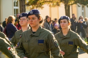 Pasowanie klas wojskowych uroczystości