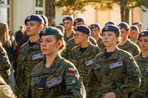 Pasowanie klas wojskowych uroczystości