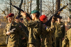 Pasowanie klas wojskowych uroczystości