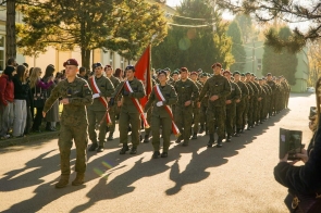 Pasowanie klas wojskowych uroczystości