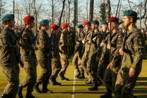 Pasowanie klas wojskowych uroczystości