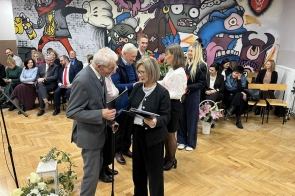 Uroczysta gala z okazji jubileuszu szkoły. 