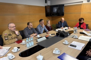 Spotkanie służb w Starostwie Powiatowym w Cieszynie