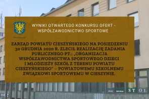 Wyniki otwartego konkursu ofert - współzawodnictwo sportowe