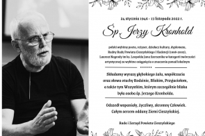 Zmarł Jerzy Kronhold