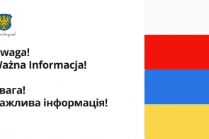 Uwaga! Ważna Informacja!  Увага! Важлива інформація! - obrazek wyróżniający 
