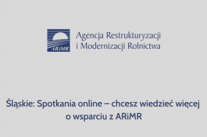 Śląskie: Spotkania online – chcesz wiedzieć więcej o wsparciu z ARiMR