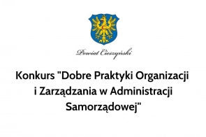 Konkurs "Dobre Praktyki Organizacji i Zarządzania w Administracji Samorządowej"