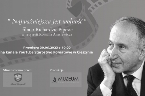 Premiera filmu "Najważniejsza jest wolność" o Richardzie Pipesie na kanale YouTube 30.06.23