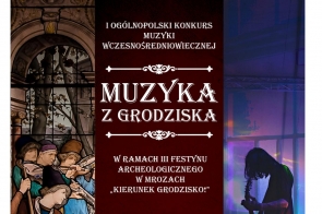 I Ogólnopolski Konkurs Muzyki Wczesnośredniowiecznej - zaproszenie