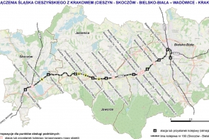 Ogłoszenie ws. konsultacji społecznych dotyczących rewitalizacji linii kolejowej nr 190 na odcinku Skoczów – Bielsko-Biała  