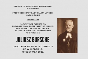 Zaproszenie na wystawę plenerową „Juliusz Bursche”