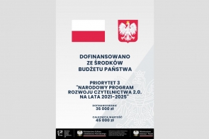 Narodowy Program Rozwoju Czytelnictwa 2.0. na lata 2021-2025 - kwota finansowania