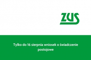 Tylko do 16 sierpnia wniosek o świadczenie postojowe