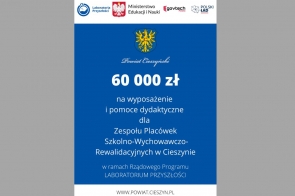 ZPSWR w Cieszynie w rządowym programie "Laboratoria Przyszłości"