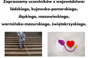 Ruszyła rekrutacja do projektu Centrum im. Ludwika Braille’a-plakat 