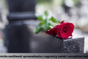 Powróciła możliwość sprowadzania z zagranicy zwłok i szczątków ludzkich