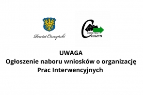 UWAGA Ogłoszenie naboru wniosków o organizację Prac Interwencyjnych