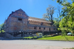 Spichlerz w remoncie - zdjęcie wyróżniające fot. Janina Żagan