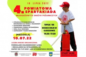 IV Powiatowa Spartakiada Młodzieżowych Drużyn Pożarniczych