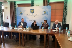 Konwent starostów - na zdjęciu prezydium obrad