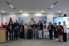 Laureaci wyróżnień Powiatu Cieszyńskiego.