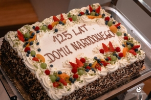 Tort z okazji 125 lecia Domu Narodowego w Cieszynie