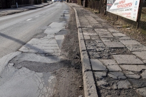 Ul. Stalmacha w Skoczowie remontowana! 