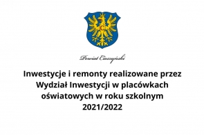 Inwestycje i remonty realizowane przez Wydział Inwestycji w placówkach oświatowych w roku szkolnym 2021/2022arty-koInwestycje i remonty realizowane przez Wydział Inwestycji w placówkach oświatowych w roku szkolnym 2021/2022nkurs-ofert-z-zakresu-pomocy-spolecznej-oraz-wspierania-rodziny-i-systemu-pieczy-zastepczej