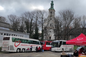 woidok - XXI akcja krwiodawstwa pod hasłem „Zdaj egzamin z życia”