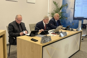 Rezydium Rady Powiatu Grzegorz Konieczny, Stanisław Kubicius, Jarosław Bodak