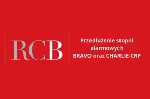 Przedłużenie obowiązywania stopni alarmowych BRAVO oraz CHARLIE-CRP – do 31 lipca