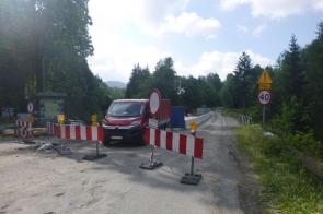 Obiekt mostowy nad rzeką Wisła w ciągu ul. Czarne w Wiśle – wyłączenie  z ruchu od dnia 24 czerwca 2019r.