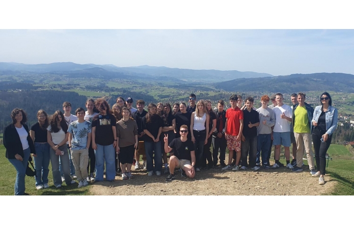 Polsko-niemiecka wymiana młodzieży CIESZYN 2024 - wizyta grupy z Cochem w Szybinie