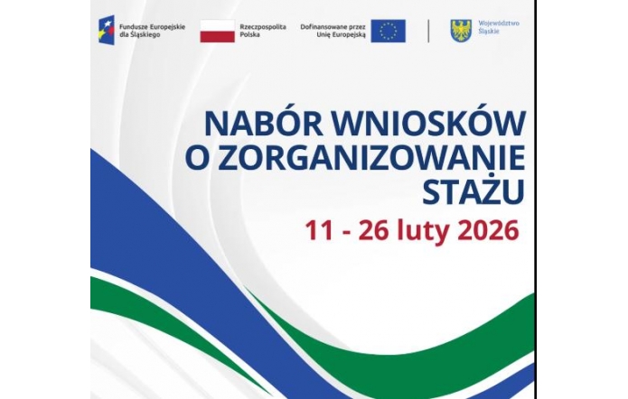 Plakat informujący o naborze